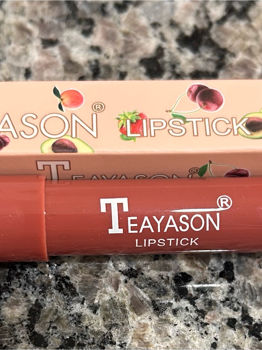 Teayson Lipstick in Warm Terracotta Red